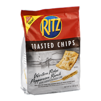 Nabisco RITZ Toasted Chips Western Ridge Peppercorn Ranch