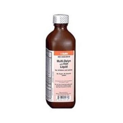 SILARX PHARMACEUTICALS Multi-Delyn Liquid W/Ir 16 Oz