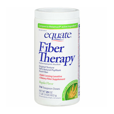 Equate Fiber Original Texture (NBE) to Metamucil Fiber Powder