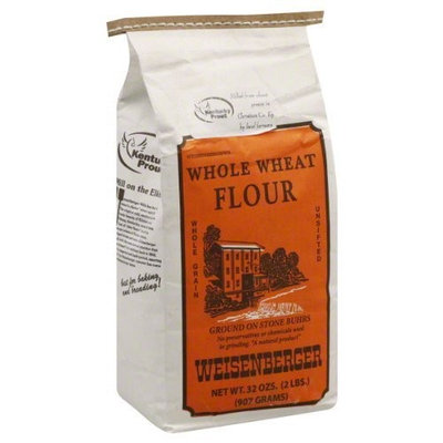 Weisenberger Whole Wheat Flour, 32-Ounce (Pack of 8)