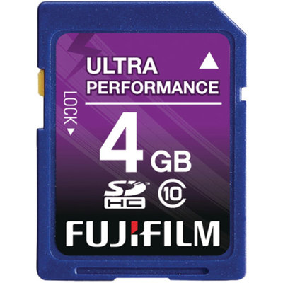 Fujifilm 600008928 4GB Class 10 Secure Digital High-Capacity Memory Card