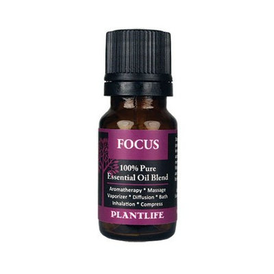 Plantlife Focus - 100% Pure Essential Oil Blend 0.33 oz (10ml)
