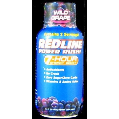 Redline 7 Hour 36 Pack - Redline Power Rush 7 Hour - Wild Grape - 2.5oz.