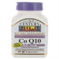21st Century Healthcare Co-Q10 60 mg 75 Capsules, 21st Century Health Care