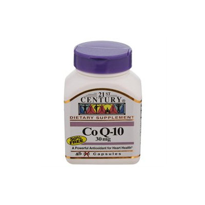 21st Century Healthcare Co-Q10 30 mg 45 Capsules, 21st Century Health Care
