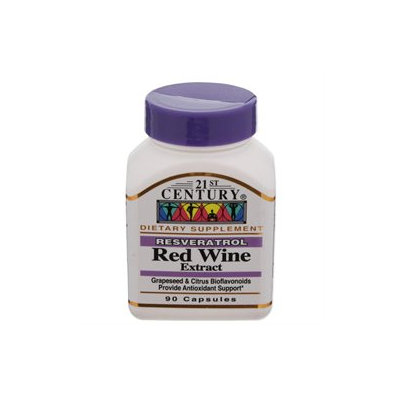 21st Century Vitamins Resveratrol Red Wine Extract Caps