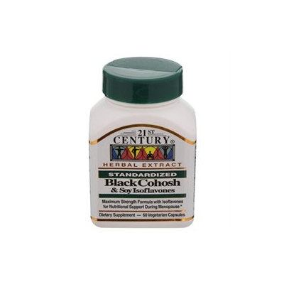 21st Century Healthcare Black Cohosh & Soy Isoflavones 60 Vegetarian Capsules, 21st Century Health Care