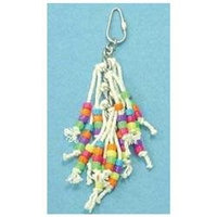 North American Pet BBO22149 Beaded Octopus Toy For Birds