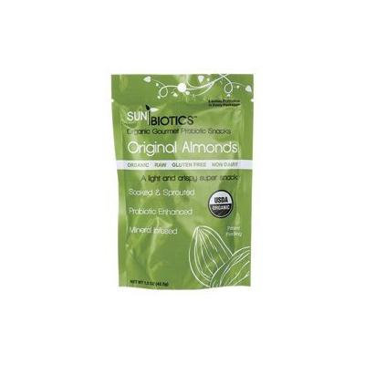 Sunbiotics is a Gourmet Vegan Probiotic Almond Snacks: 12/1.5 oz Pouches of Truffle Salted