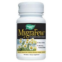 tures Way Nature's Way MygraFew, Standardized Feverfew Extract, 90 tablets