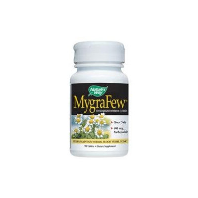 tures Way Nature's Way MygraFew, Standardized Feverfew Extract, 90 tablets