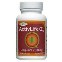 Enzymatic Therapy ActivLife Q10 Ubiquinol 100 mg Softgels