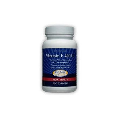 Enzymatic Therapy Vitamin E - 400 IU - 100 Softgels