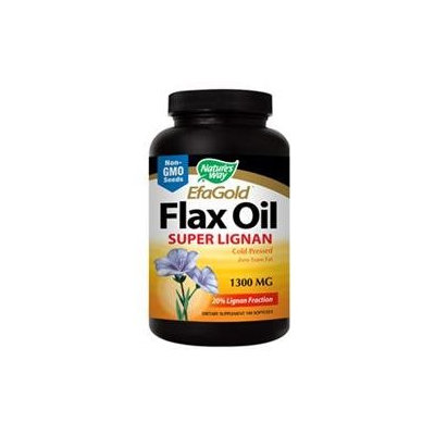 tures Way Nature's Way EfaGold Flax Oil Super Lignan - 100 Softgels