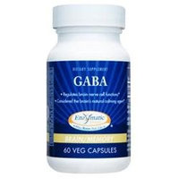 Enzymatic Therapy - GABA 250 mg. - 60 Vegetarian Capsules