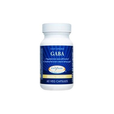 Enzymatic Therapy - GABA 250 mg. - 60 Vegetarian Capsules