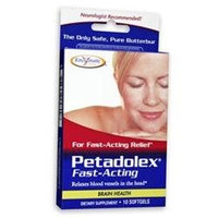 Enzymatic Therapy Petadolex Fast-Acting - 10 Softgels