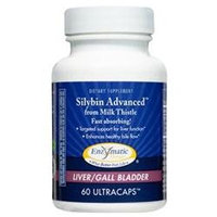 Enzymatic Therapy - Silybin Advanced from Milk Thistle - 60 Vegetarian Capsules