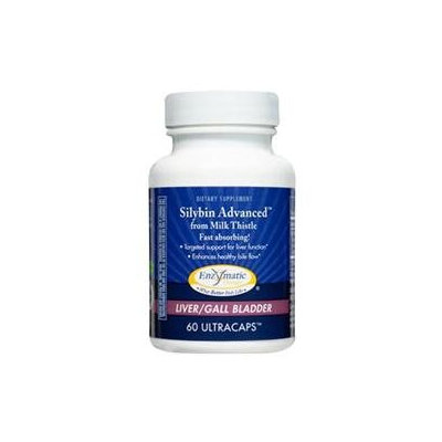 Enzymatic Therapy - Silybin Advanced from Milk Thistle - 60 Vegetarian Capsules