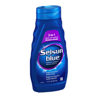 Selsun Blue Dandruff Shampoo 2-in-1 Cleans and Conditions Maximum Strength