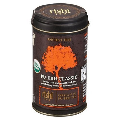 Rishi Tea - Organic Pu-Erh Classic, 3.2 oz loose leaf tea