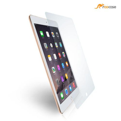 iPad Air Screen Protector - roocase iPad Air 2 2014 / Air 2013 Premium Ultra HD Plus Crystal Clear Screen Protectors for Apple iPad Air / Air 2 (5th & 6th Generation) Latest Model