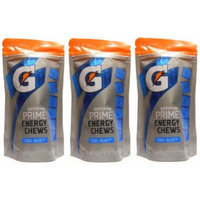 Gatorade Prime Cool Blue Energy Chews (3 Pack - 90 Chews)
