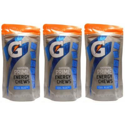 Gatorade Prime Cool Blue Energy Chews (3 Pack - 90 Chews)