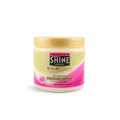 Smooth and Shine Smooth N' Shine Silk fusion, critical repair reconstructor, 13.5 oz.