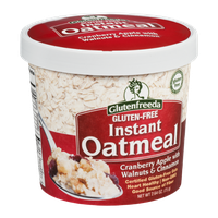 Glutenfreeda Instant Oatmeal Cranberry Apple with Walnuts & Cinnamon