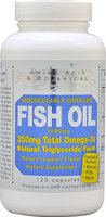 Amino Acid Botanical Amino Acid & Botanical - Omega-3 Fish Oil Lemon - 120 Capsules