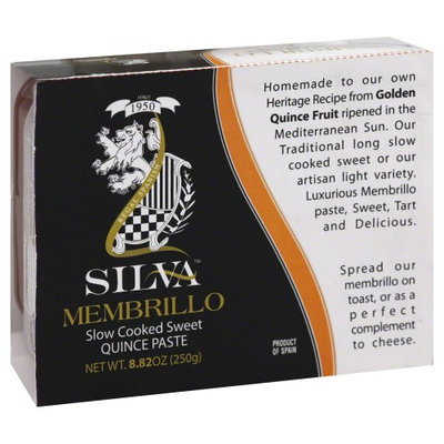 Silva Regal Spanish Membrillo Quince Paste Slow Cooked Sweet 8.82 oz
