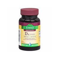 Finest Nutrition Vitamin D3 1000 Iu Softgels 100 ea