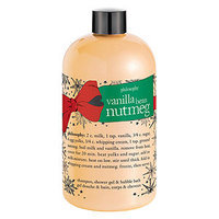 philosophy vanilla bean nutmeg shower gel, 16 oz