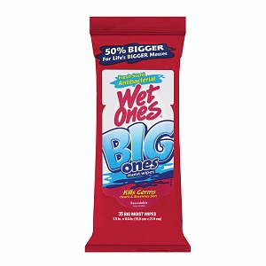 Wet Ones Big Ones Antibacterial Hand Wipes