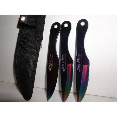 Made In China A-2303 TRIPLE SET THROWERS 440 STEEL