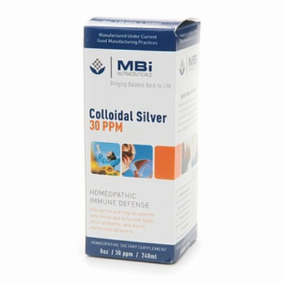 MBi Nutraceuticals Homeopathic Colloidal Silver 30 PPM
