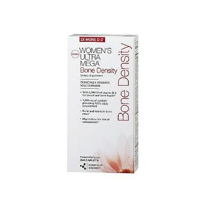 GNC Women's Ultra Mega Bone Density Multivitamin, Caplets 240 ea