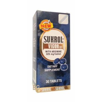 Sukrol Vigor For Men Dietary Supplement With Vitamin E 30 Tablets... mtc