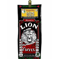Hawaiian Lion Gold Coffee Ground Decaf 10 oz. Bag by Lion Coffee