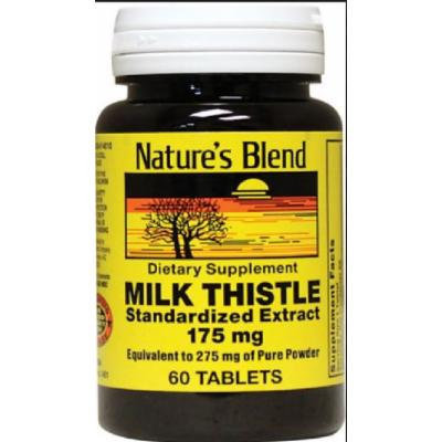 Nature's Blend Milk Thistle Tablets, 175mg, 60ct