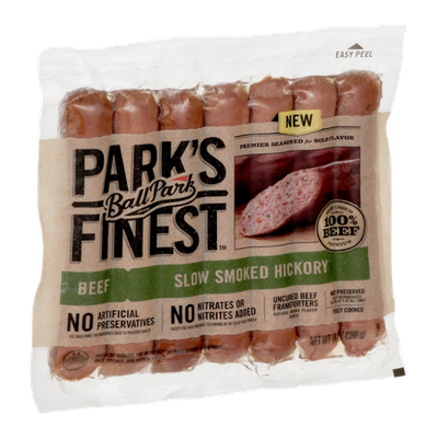 Ball Park Park's Finest Beef Frankfurters Slow Smoked Hickory