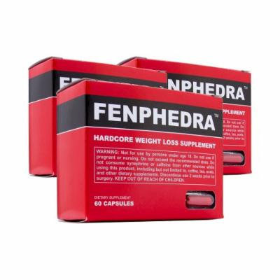Fenphedra (60 Capsules) 3 Pack - Top Rated Diet Pill - Weight Loss Supplement