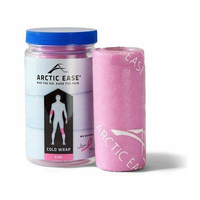 Arctic Ease Reusable Cold Wrap Pink 4 inches x 60 inches