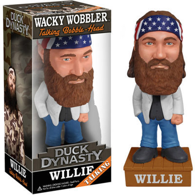Funko Duck Dynasty Talking Willie Robertson Wacky Wobbler