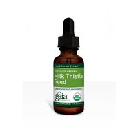 Milk Thistle Seed Certified Organic Extract Gaia Herbs 2 oz Liquid