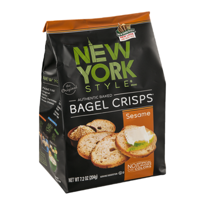 New York Style Bagel Crisps Sesame