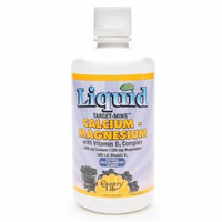Country Life Liquid Target-Mins Calcium-Magnesium with Vitamin D3 Complex, Blueberry 32 fl oz (946.8 ml)