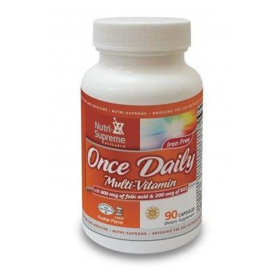 Nutri Supreme Research Once Daily Multi - Vitamin 90 Capsules