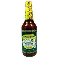 The Pepper Plant Chunky Garlic Hot Pepper Sauce 10 oz.